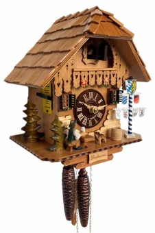 Koekoeksklok met bierdrinker