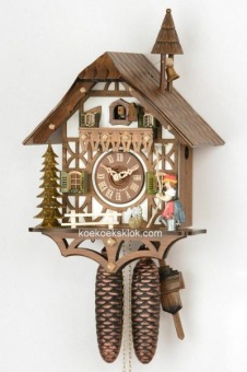 Koekoeksklok Schwarzwaldhuis met toren