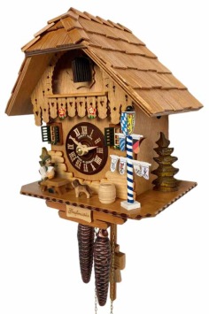 Koekoeksklok met bierdrinker