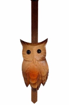 Koekoeksklok met bewegende uilen