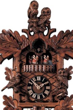 Koekoeksklok met uilen