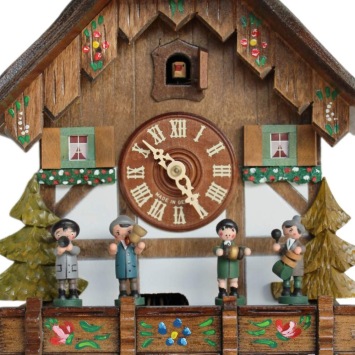 Koekoeksklok met muzikanten